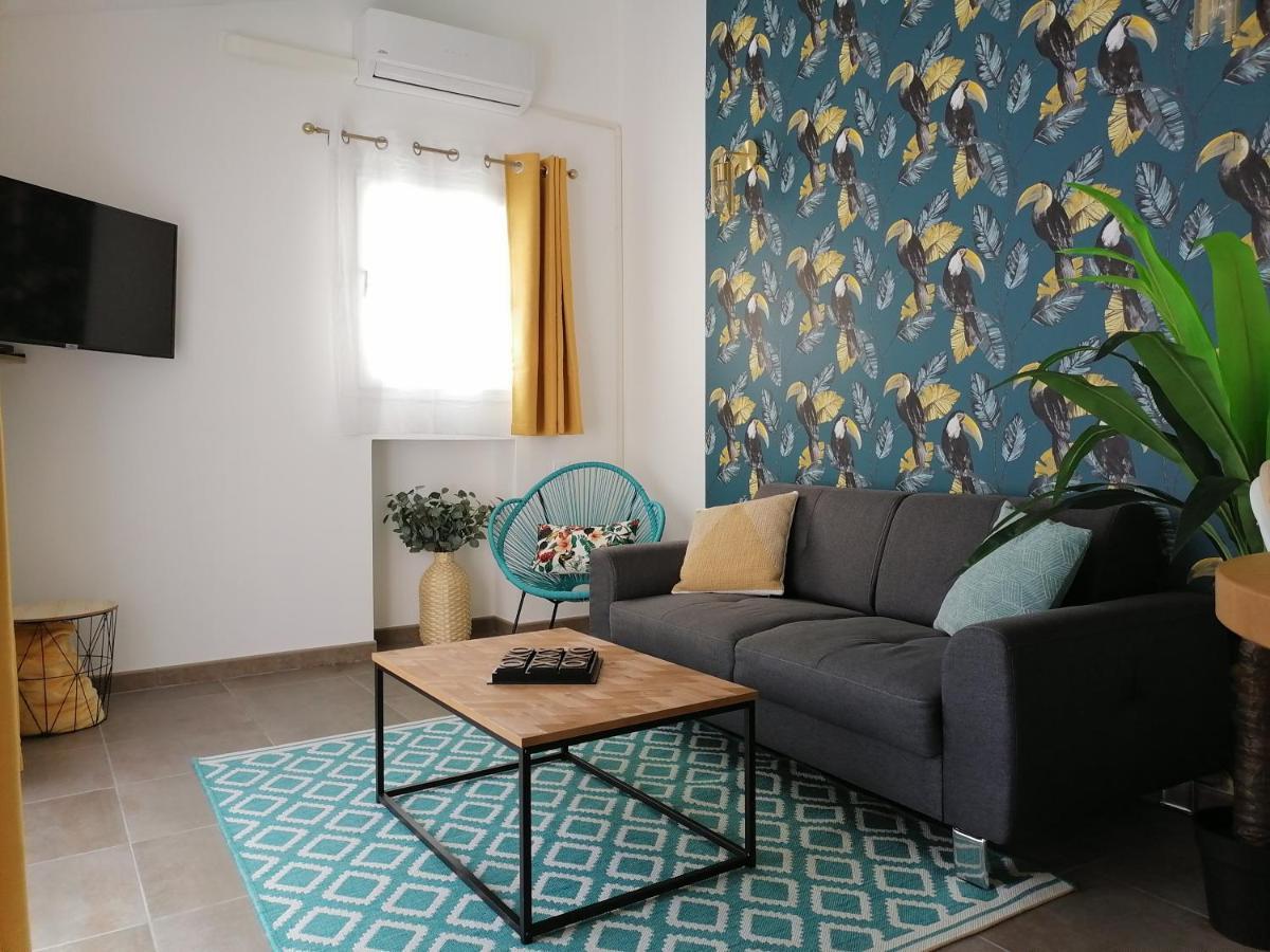 Les Toucans Sous Le Clocher. Appartement, Terrasse Et Spa. Béziers Exterior foto